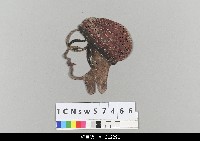 藏品(中國湖北皮影戲偶頭-生)的圖片